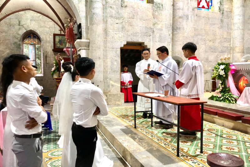 THÁNH LỄ BAN BÍ TÍCH HÔN PHỐI: